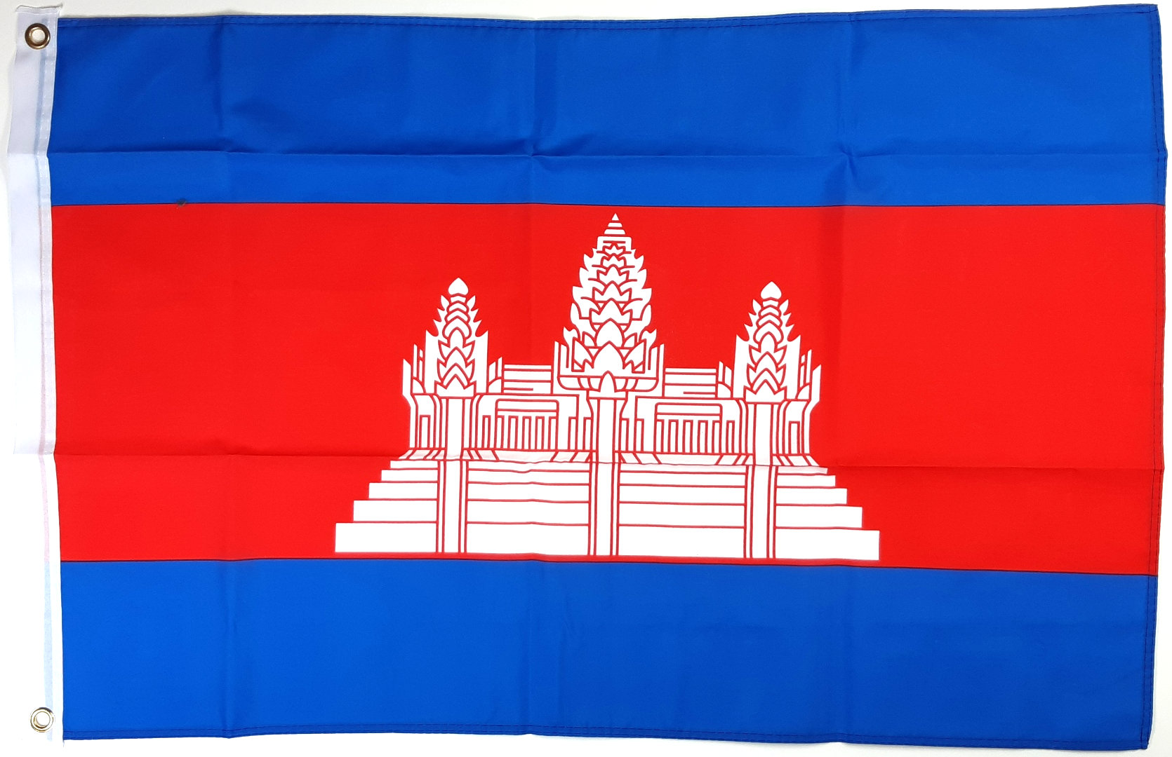 KAMBODJA FLAGGA 150X90CM