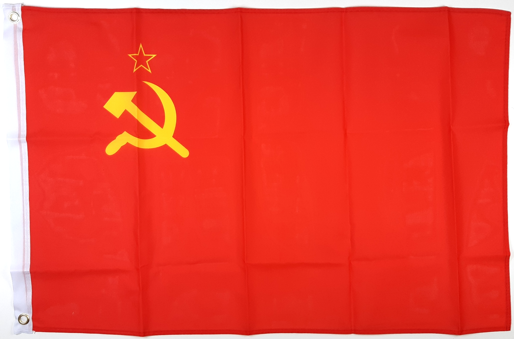 SOVJETUNIONEN-USSR-CCCP FLAGGA 240x150CM *Läs beskrivningen*