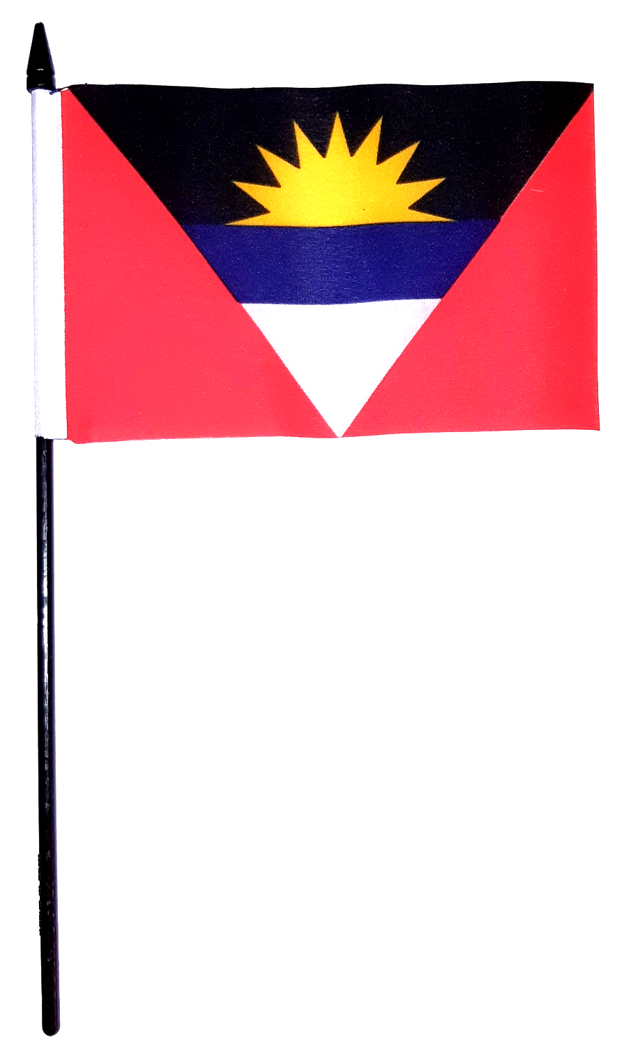 ANTIGUA OCH BARBUDA HANDFLAGGA 23X15CM