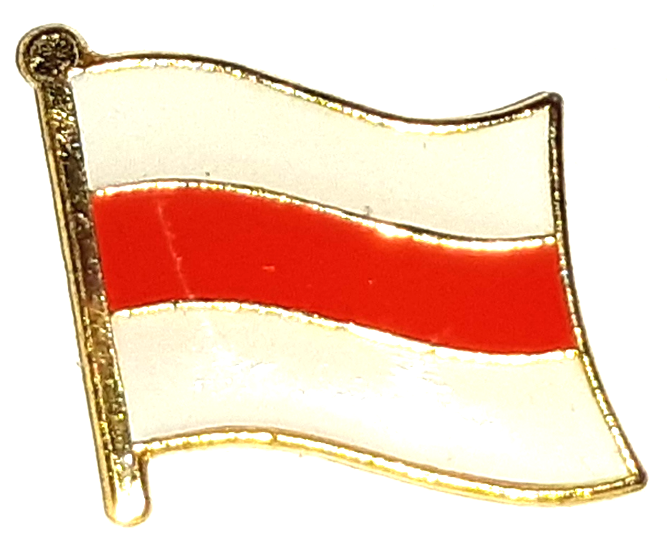 BELARUS GAMLA FLAGGA PIN