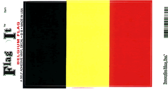 BELGIEN DEKAL 127X90MM