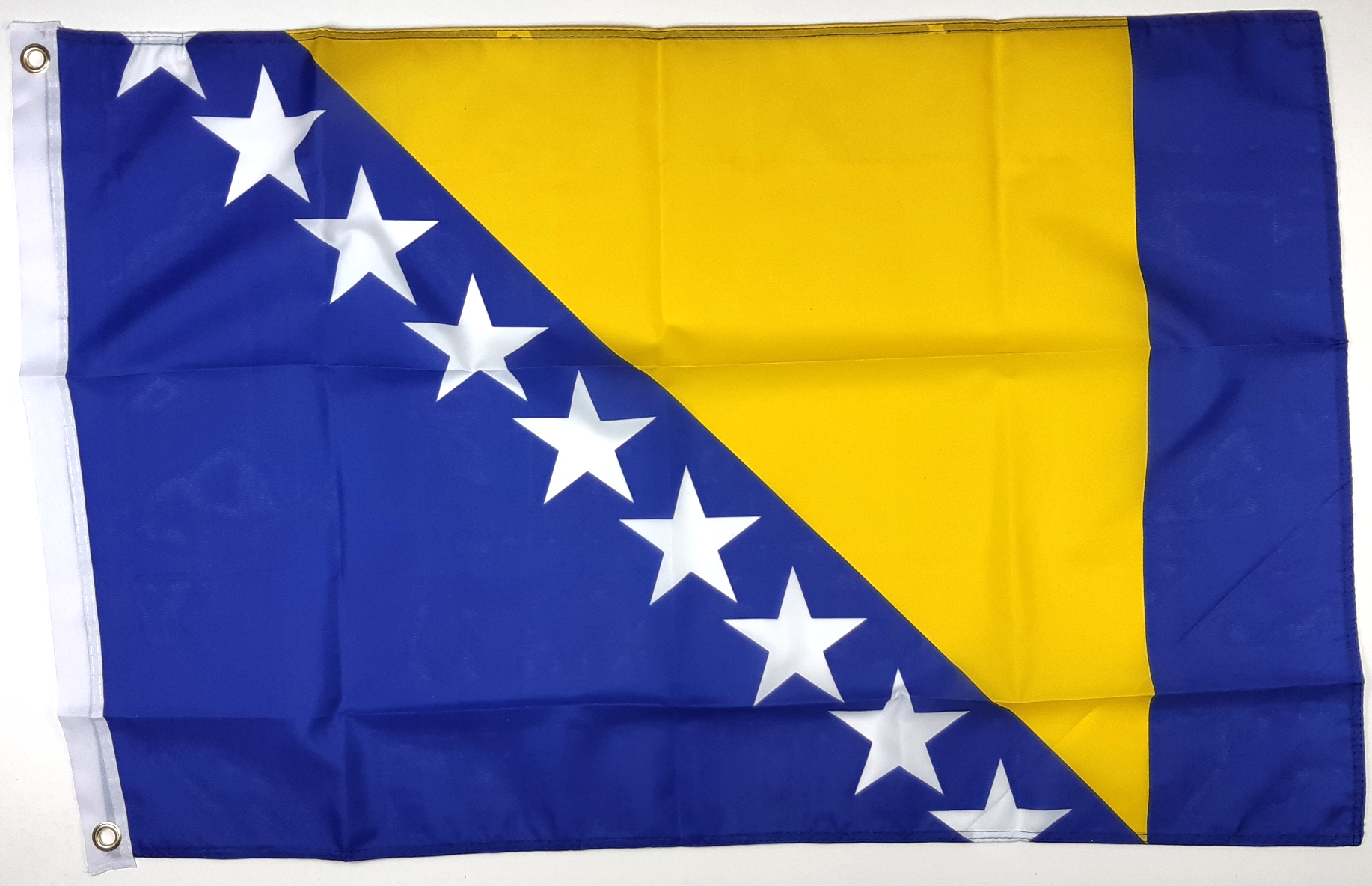 BOSNIEN-HERCEGOVINA FLAGGA 240X150CM *Läs beskrivningen*