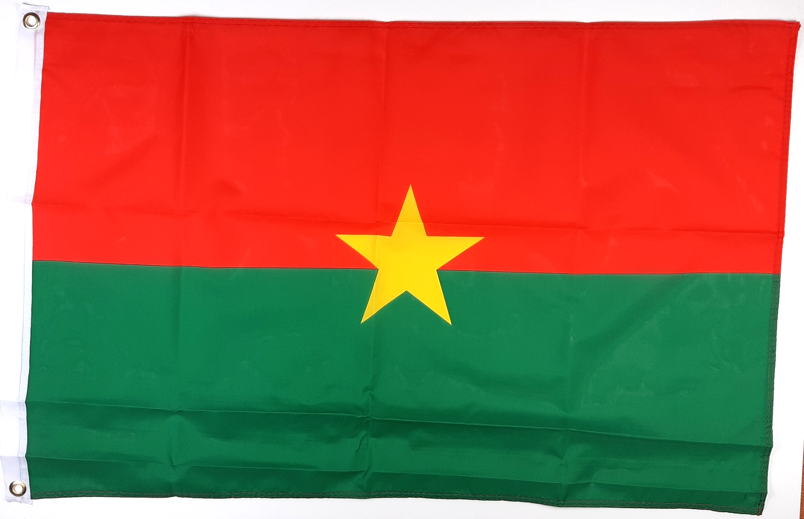 BURKINA FASO FLAGGA 90X60CM