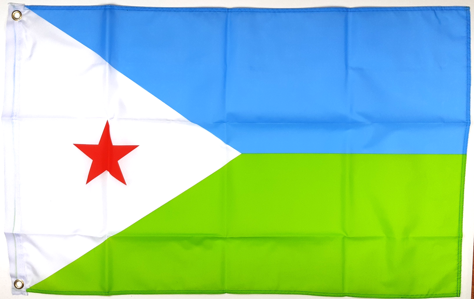 DJIBOUTI FLAGGA 150X90CM