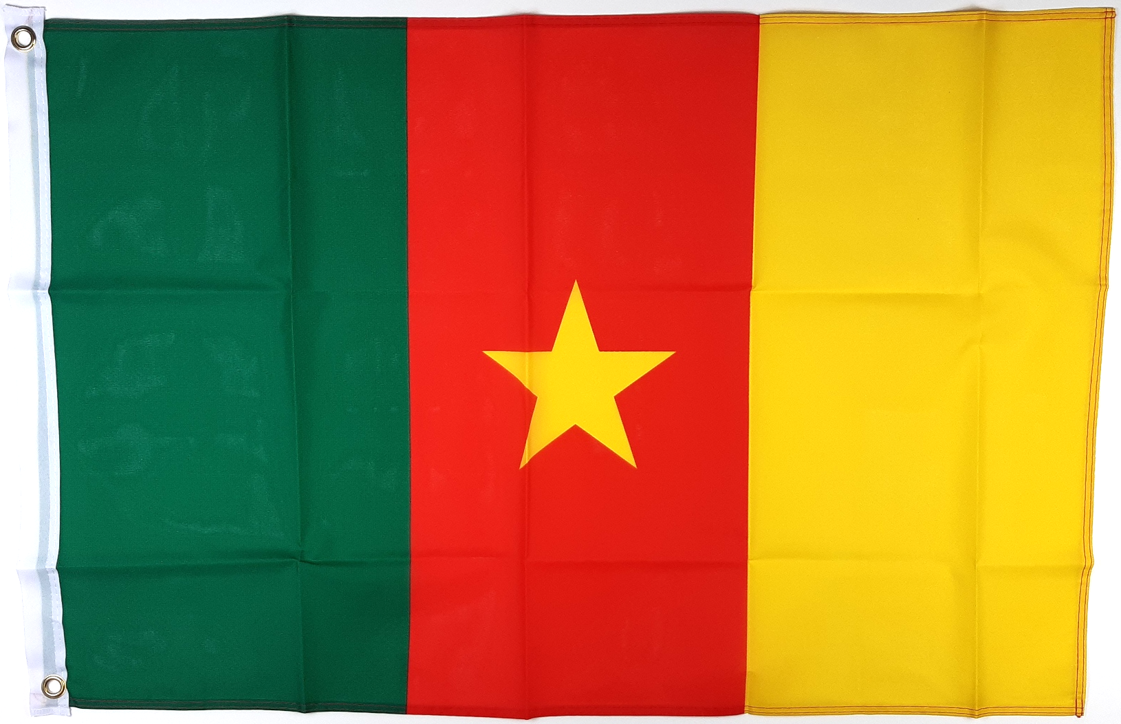 KAMERUN FLAGGA 90X60CM