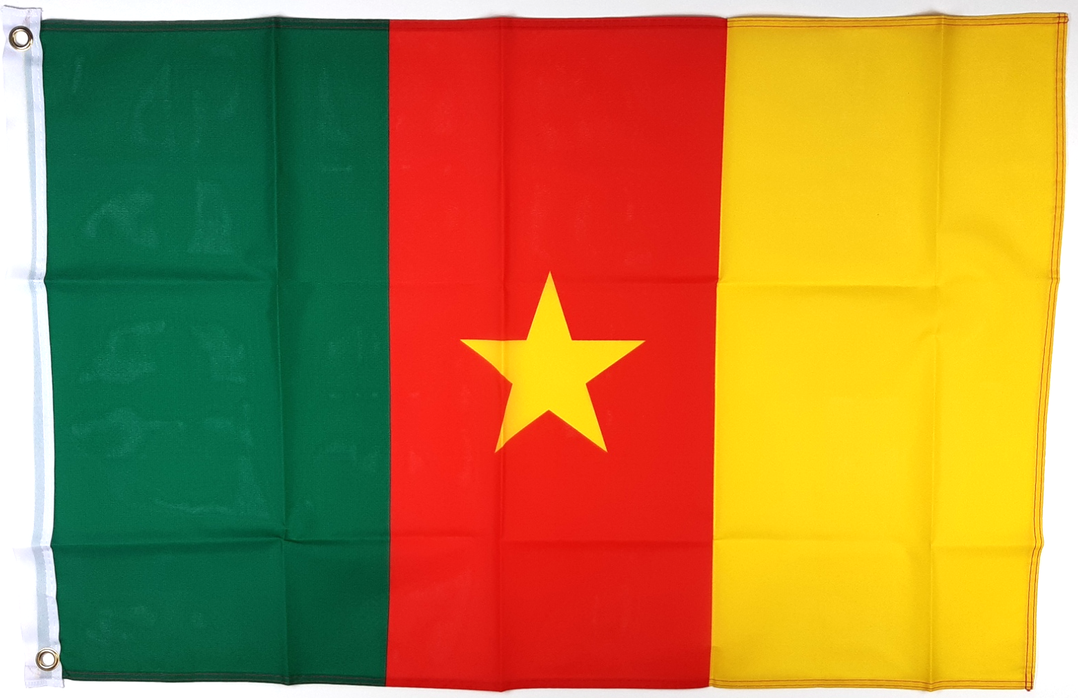 KAMERUN FLAGGA 150X90CM