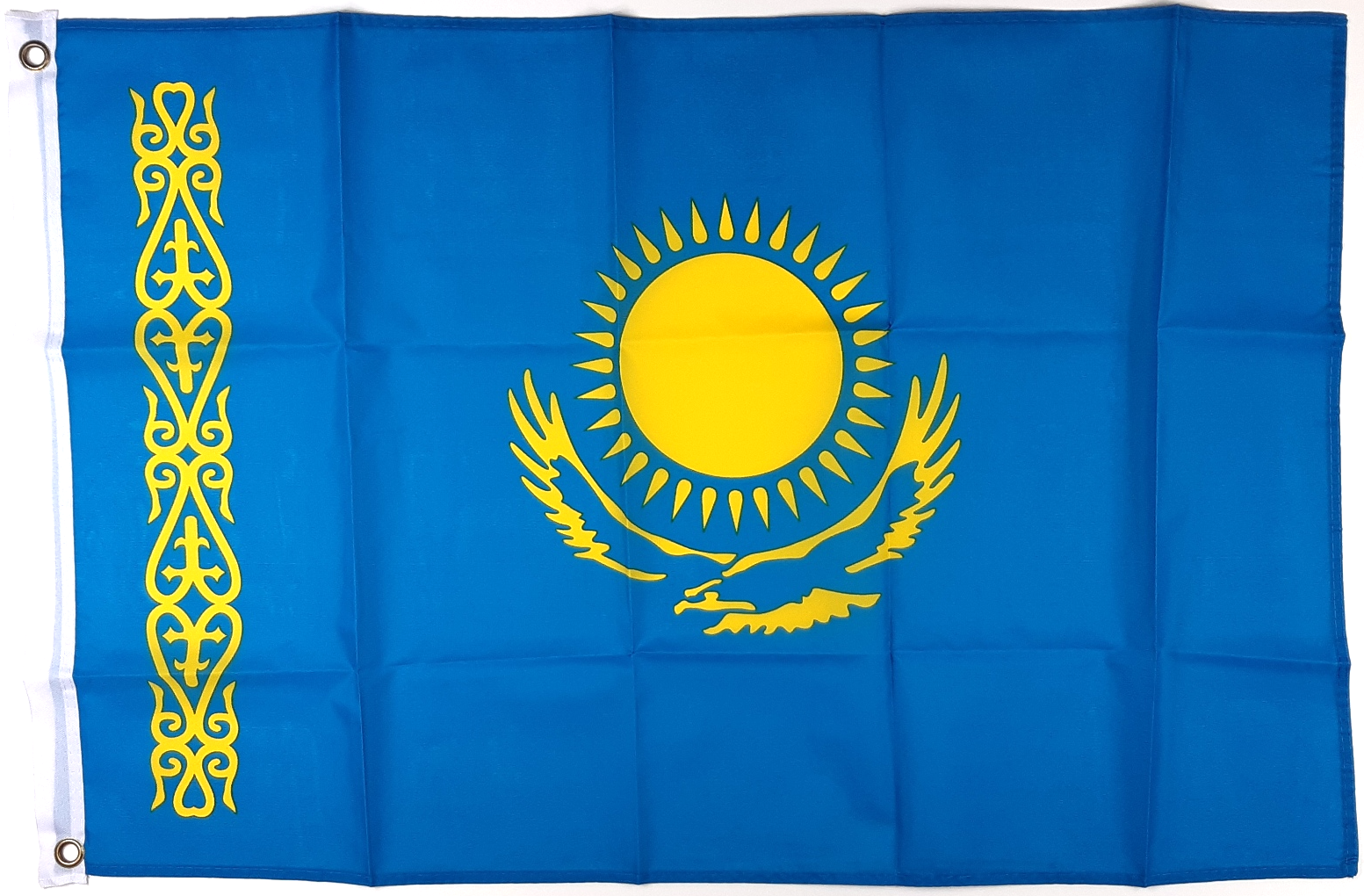 KAZAKSTAN FLAGGA 150X90CM