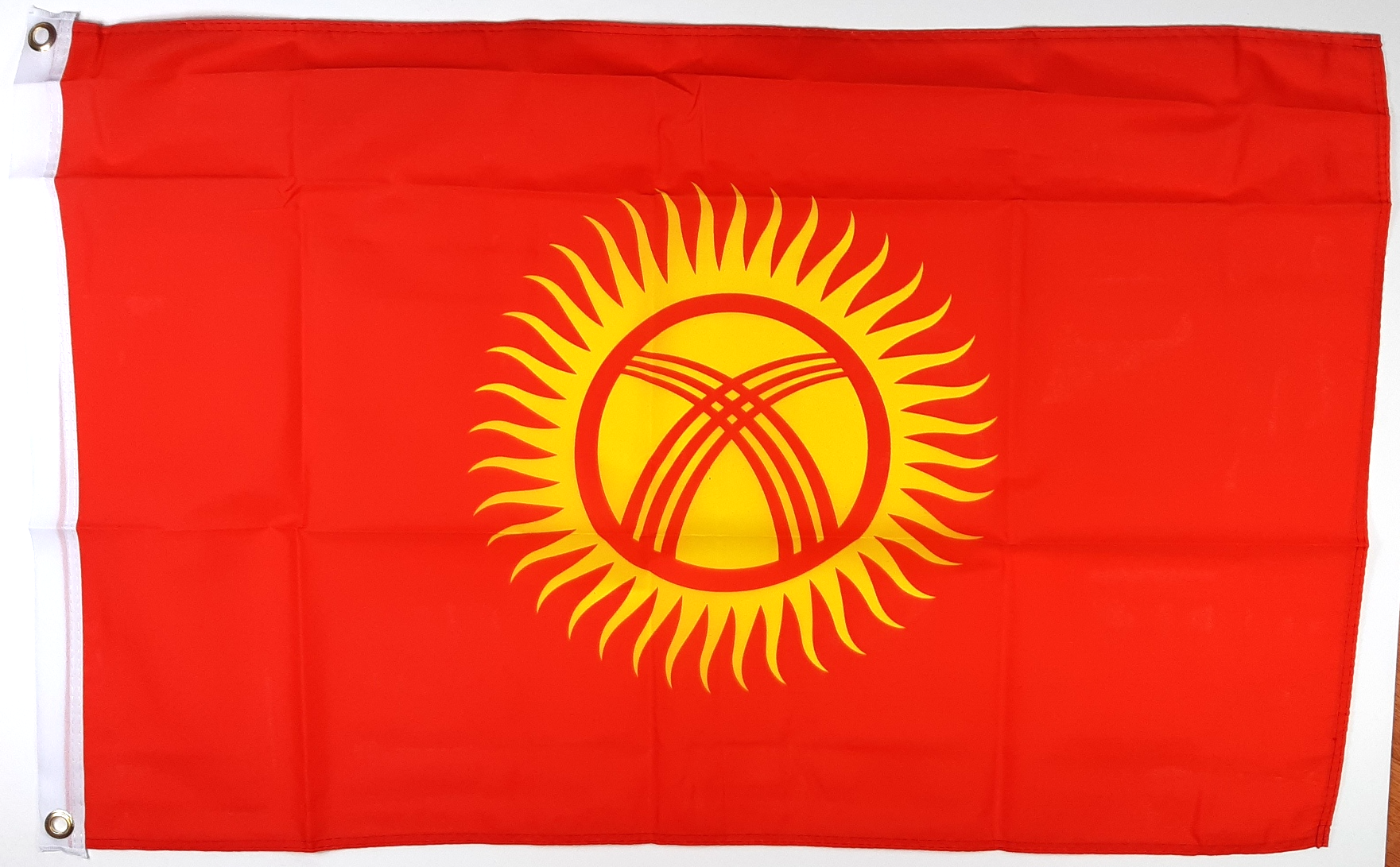 KIRGIZISTAN FLAGGA 90X60CM