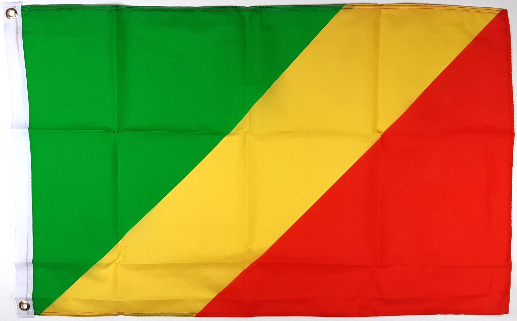 KONGO-BRAZZAVILLE FLAGGA 90X60CM