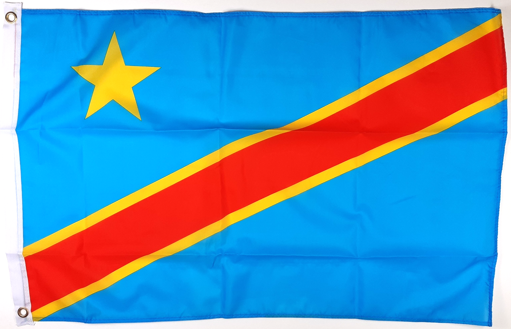 KONGO-KINSHASA FLAGGA 90X60CM