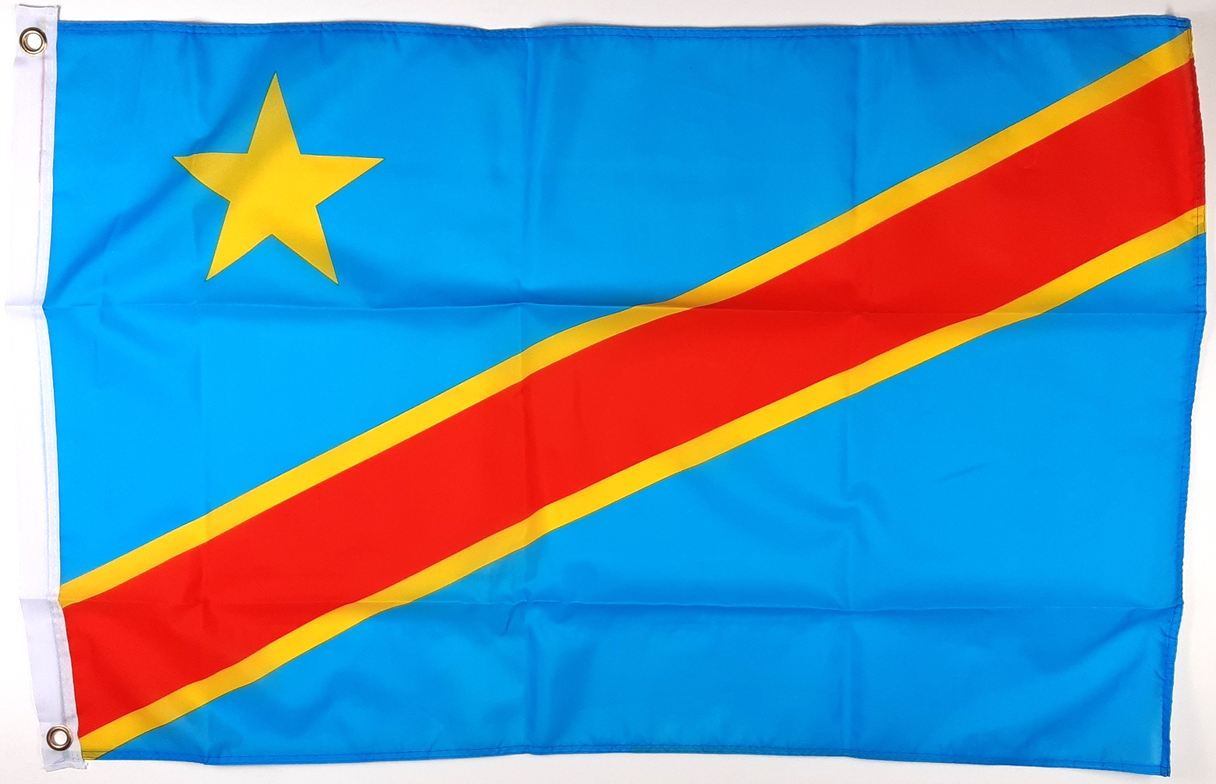 KONGO-KINSHASA FLAGGA 150X90CM