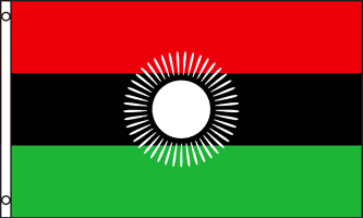 MALAWI ÄLDRE FLAGGA 150X90CM