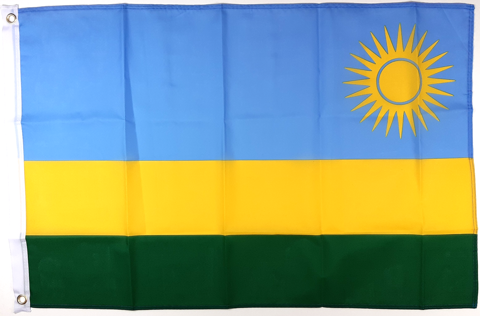 RWANDA FLAGGA 90X60CM