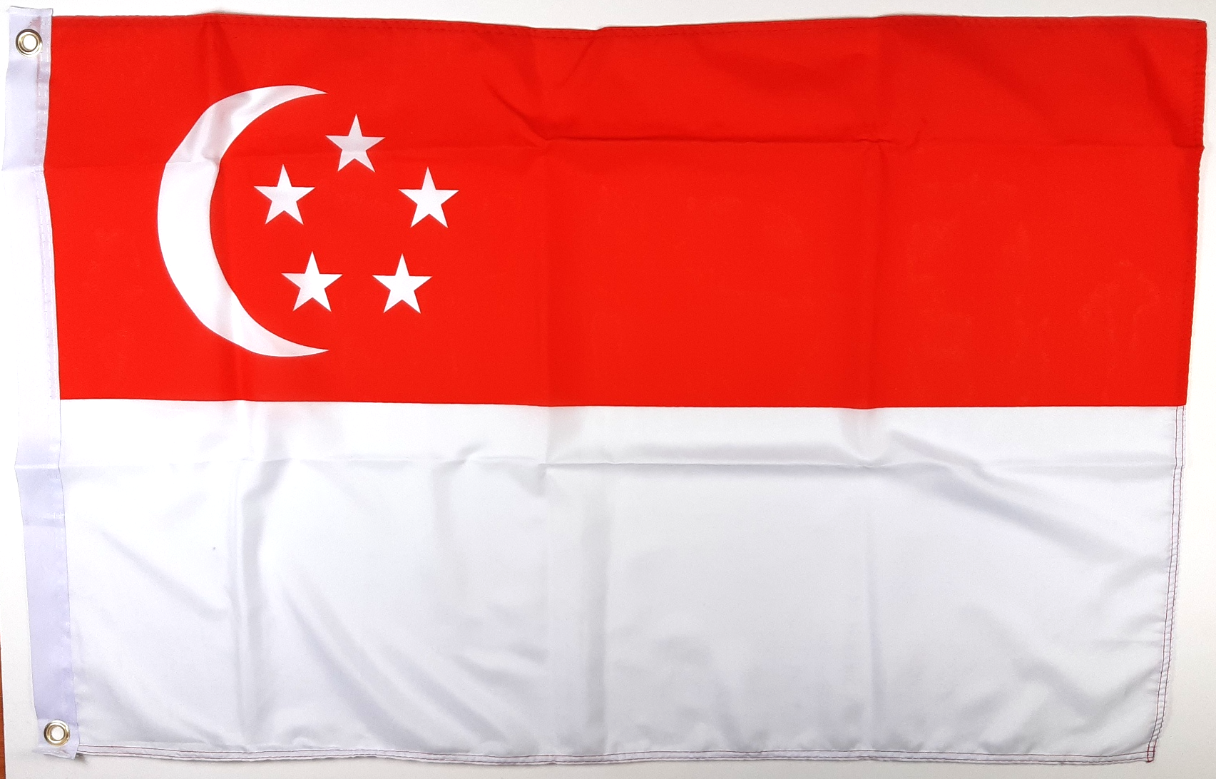 SINGAPORE FLAGGA 90X60CM