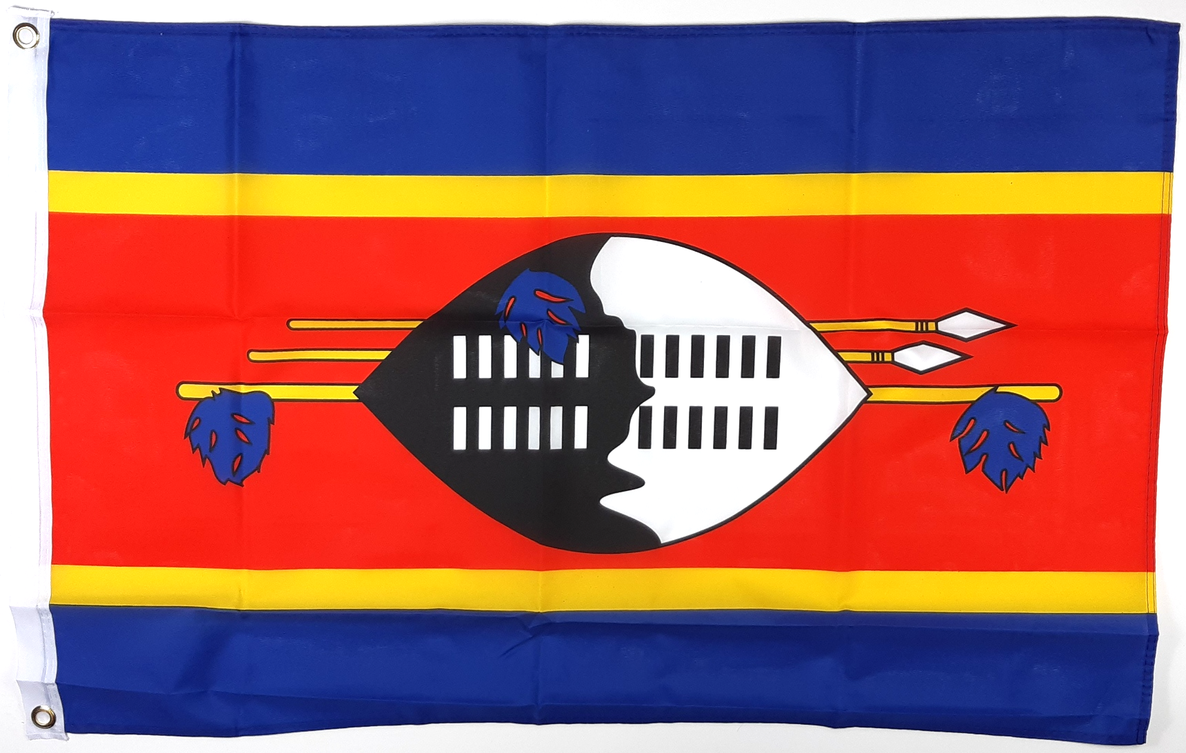 SWAZILAND FLAGGA 90X60CM