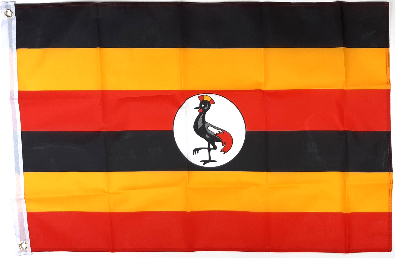 UGANDA FLAGGA 150X90CM