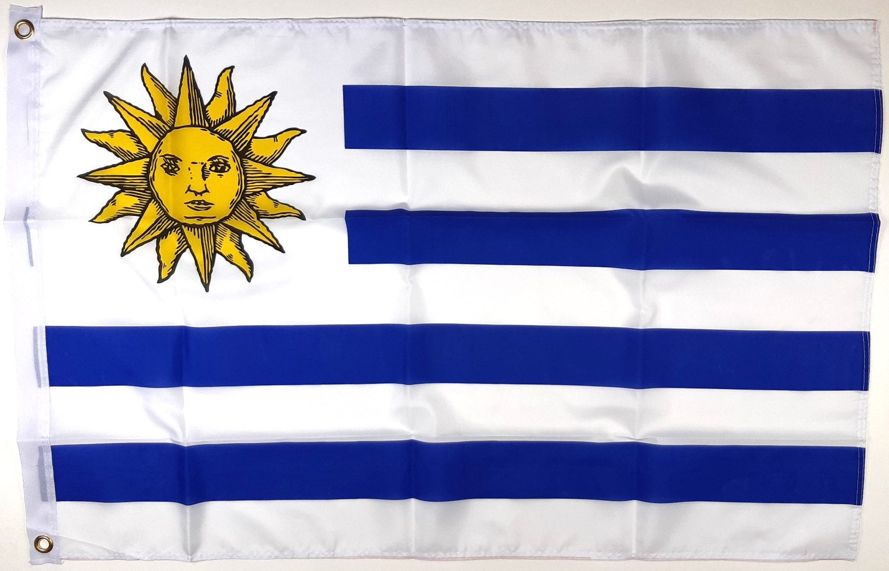 URUGUAY FLAGGA 240X150CM *Läs beskrivningen*