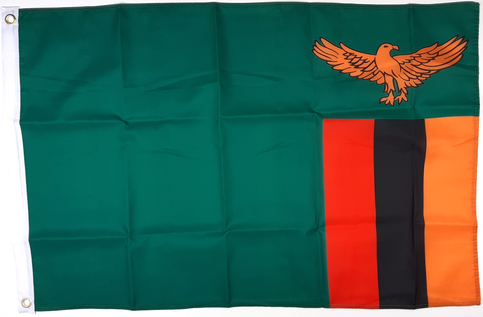 ZAMBIA FLAGGA 90X60CM